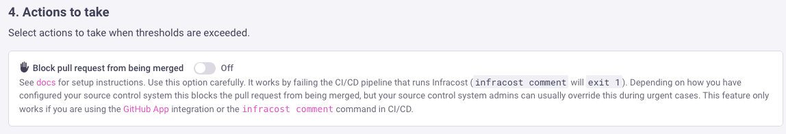 Blocking pull requests