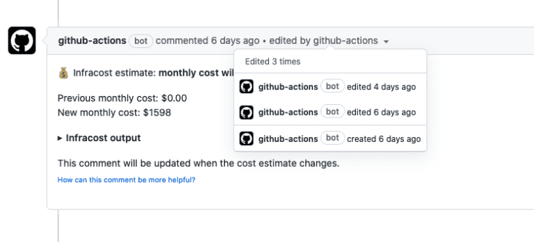 September 2021: Fetch Usage From CloudWatch & Less Noisy GitHub Comments