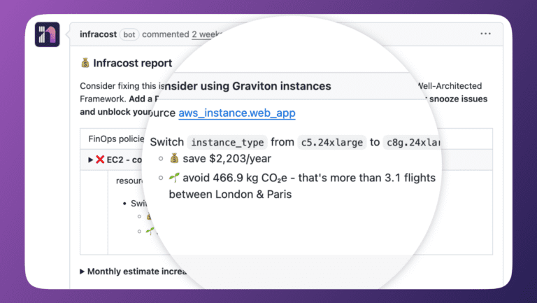 Shifting Carbon Impact Left: Introducing InfraCarbon