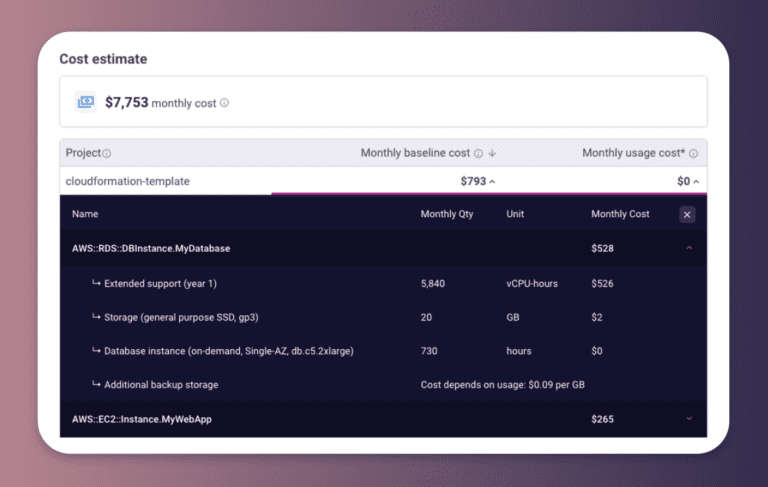 CloudFormation Support is Here: Shift-Left Cost Visibility for AWS-Native Teams